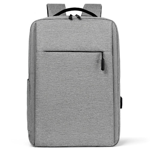 Simple Oxford cloth backpack, large capacity, suitable for commuting, student schoolbag, and laptop bag.